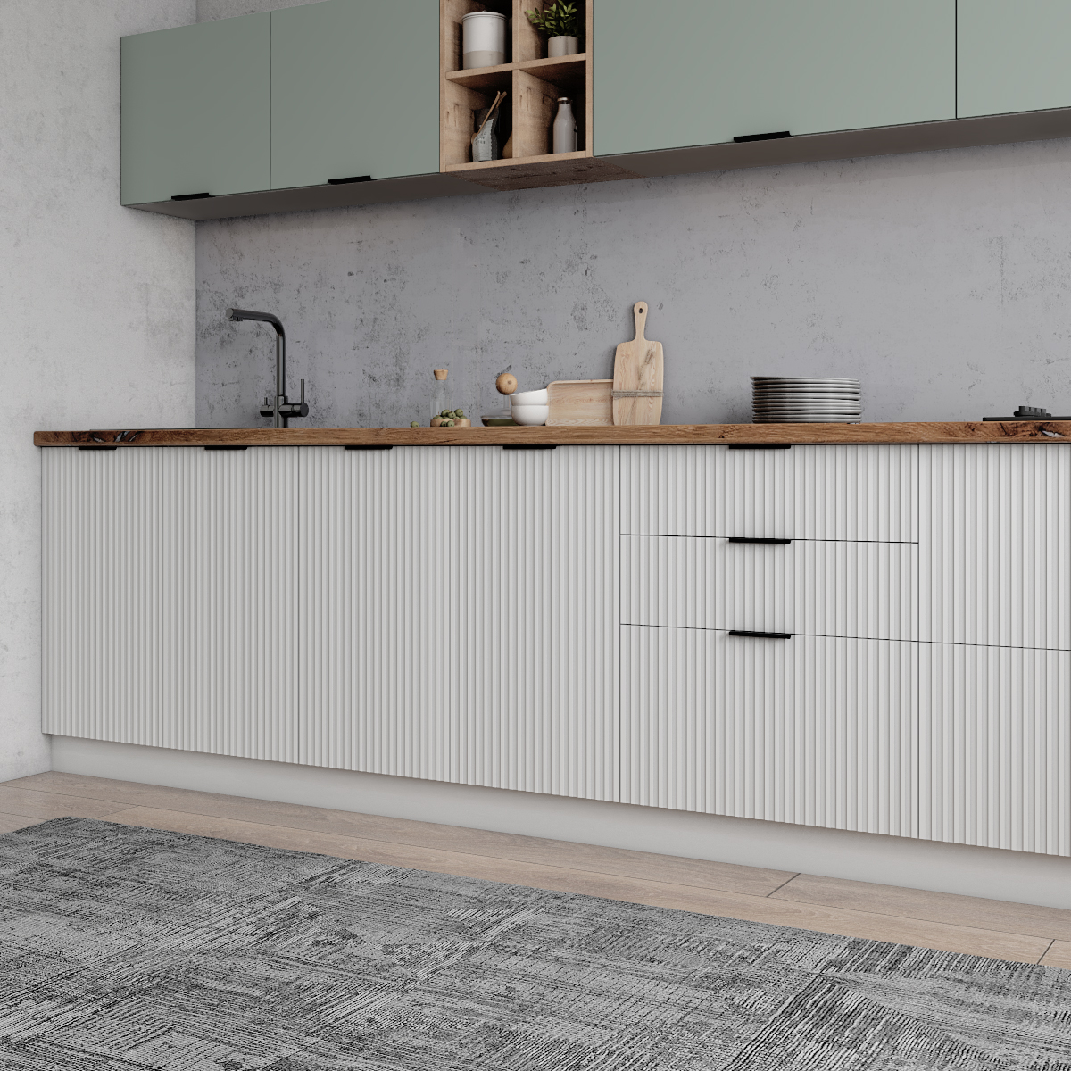 Кухня Альберо Фреска / МДФ