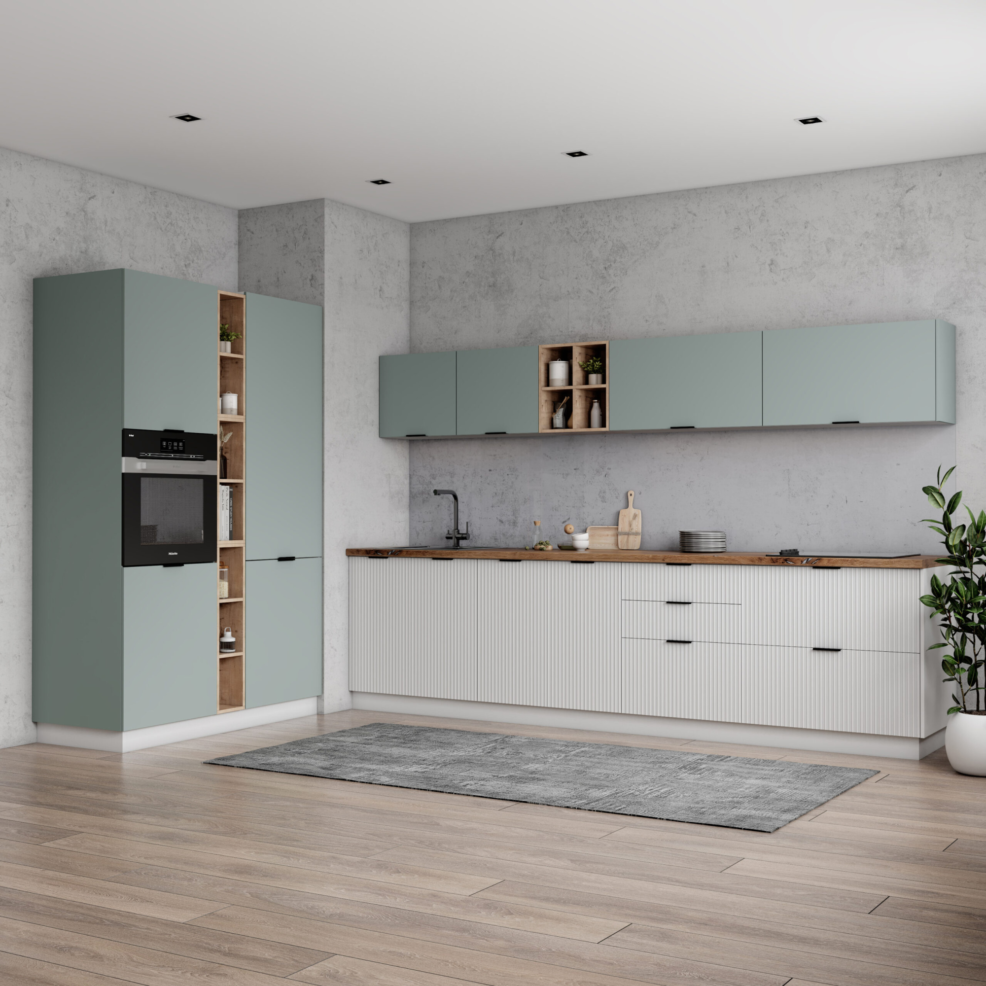 Кухня Альберо Фреска / МДФ