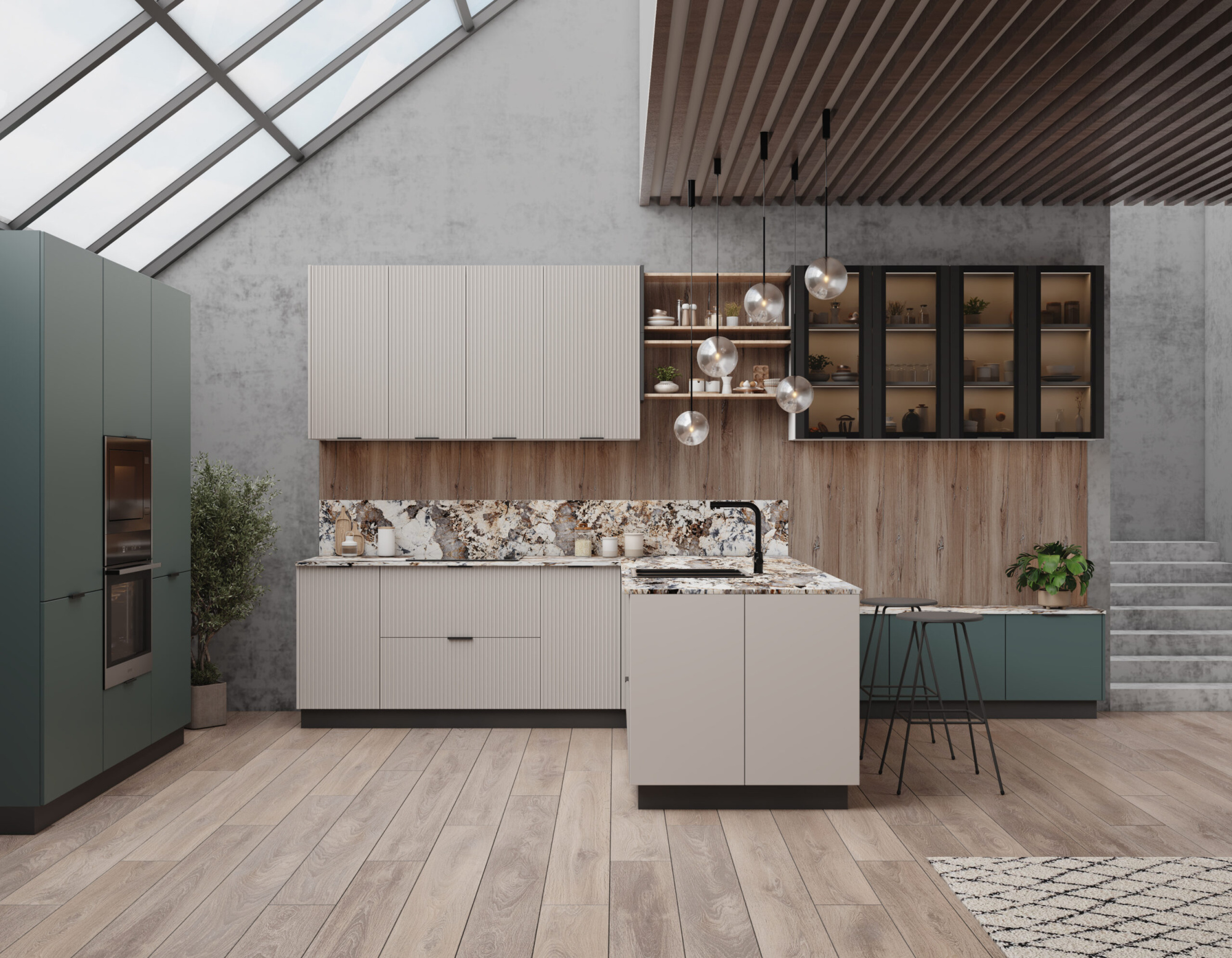 Кухня Альберо Фреска / МДФ