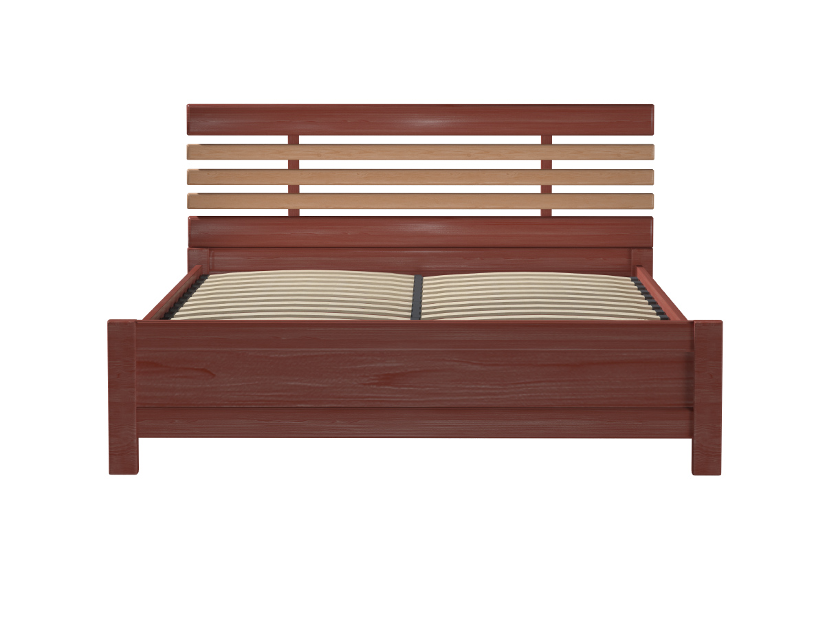  Кровать Лера Металлокаркас 1200 х 2000 Итальянский орех